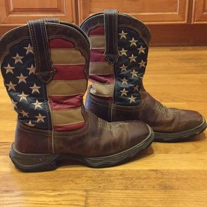 American Flag cowboy boots